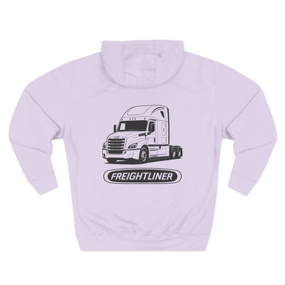 Freightliner Truck Hoodie — Classic Semi-Truck Logo Pullover
