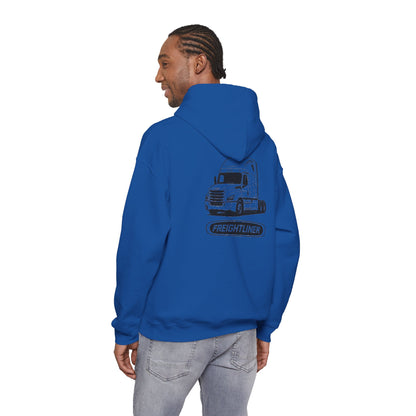 Freightliner Truck Hoodie – Classic Logo & Semi Truck Design