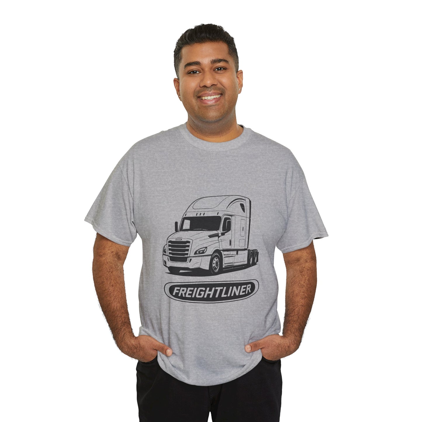 Freightliner Truck Graphic Tee — Semi Truck Driver T‑Shirt