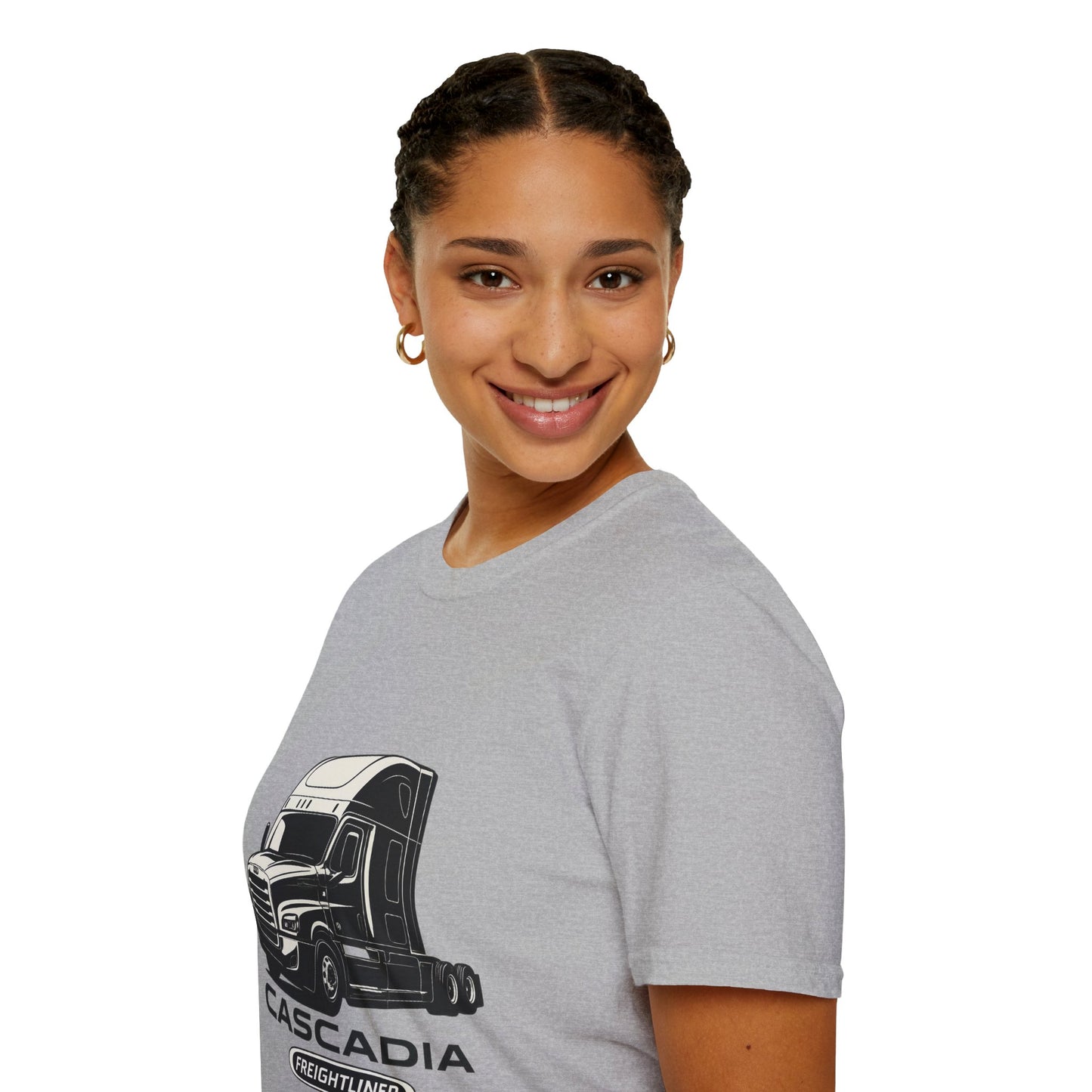 Cascadia Freightliner Truck T-Shirt — Semi Truck Driver Tee