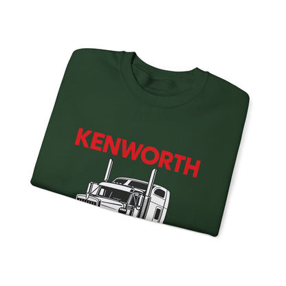 Kenworth Semi Truck Crewneck Sweatshirt — Classic Trucker Graphic