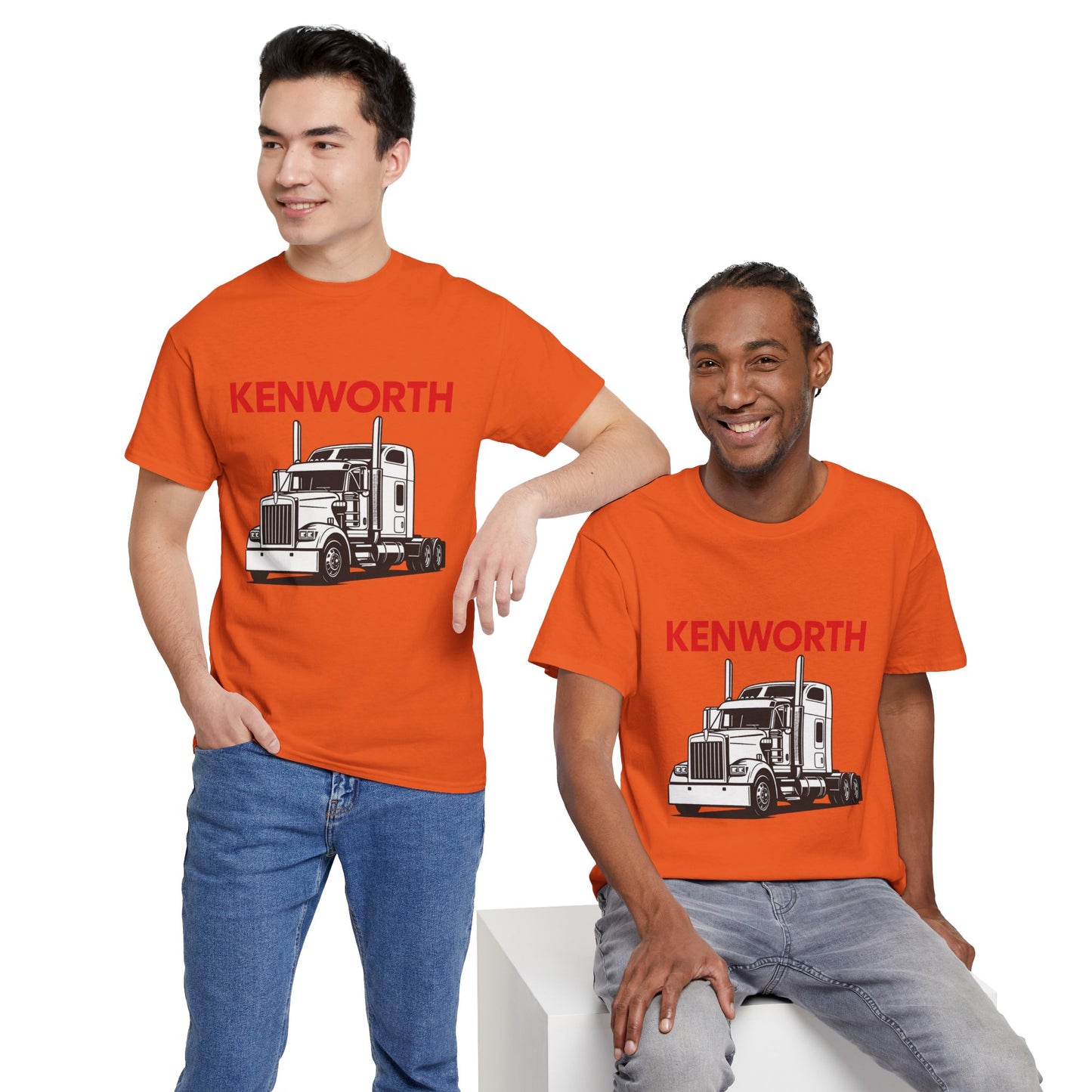 Kenworth Semi Truck Tee — Trucker Graphic T-Shirt