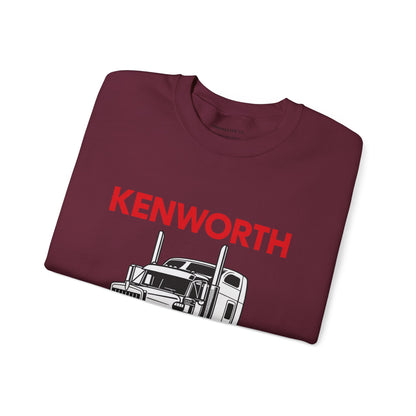 Kenworth Semi Truck Crewneck Sweatshirt — Classic Trucker Graphic