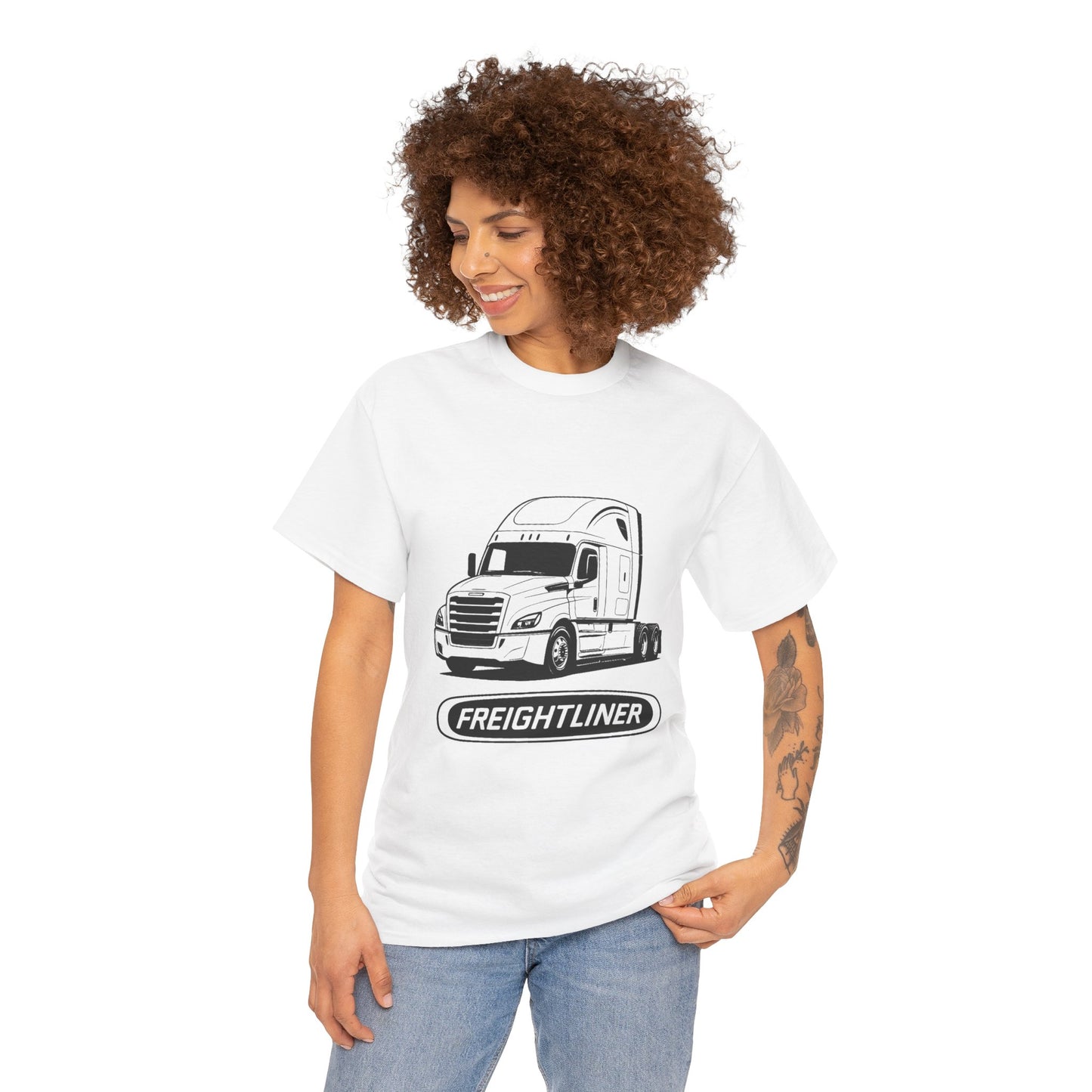 Freightliner Truck Graphic Tee — Semi Truck Driver T‑Shirt