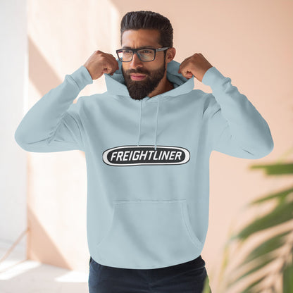 Freightliner Truck Hoodie — Classic Semi-Truck Logo Pullover