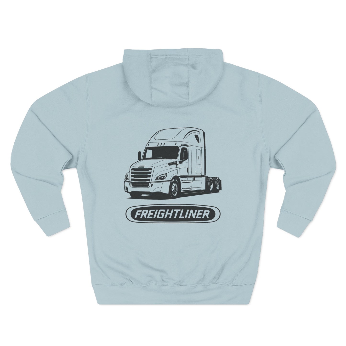 Freightliner Truck Hoodie — Classic Semi-Truck Logo Pullover