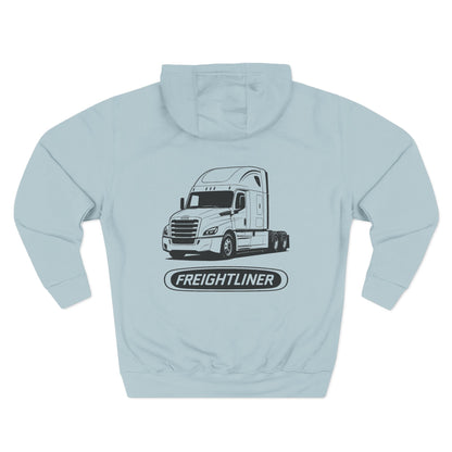 Freightliner Truck Hoodie — Classic Semi-Truck Logo Pullover