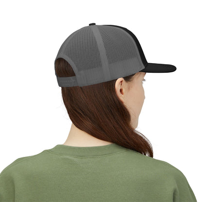 Peterbilt Trucker Cap - Embroidered Logo Snapback Hat