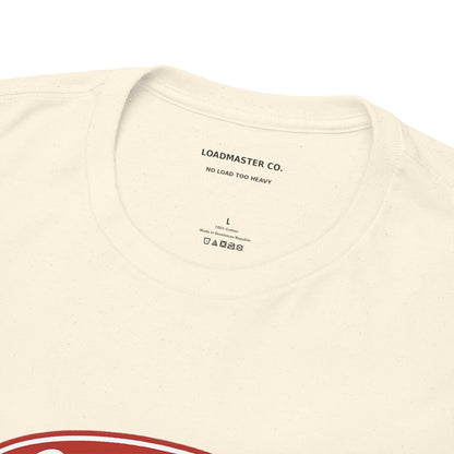 Peterbilt Red Semi Truck Graphic T-Shirt — Trucker Tee for Drivers & Fans