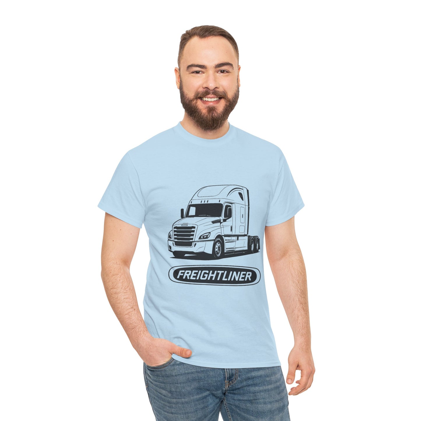 Freightliner Truck Graphic Tee — Semi Truck Driver T‑Shirt