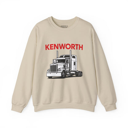 Kenworth Semi Truck Crewneck Sweatshirt — Classic Trucker Graphic