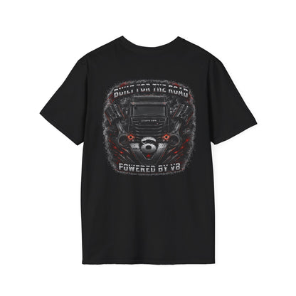 Scania V8 Truck Tee — "Built for the Road" Graphic T-Shirt