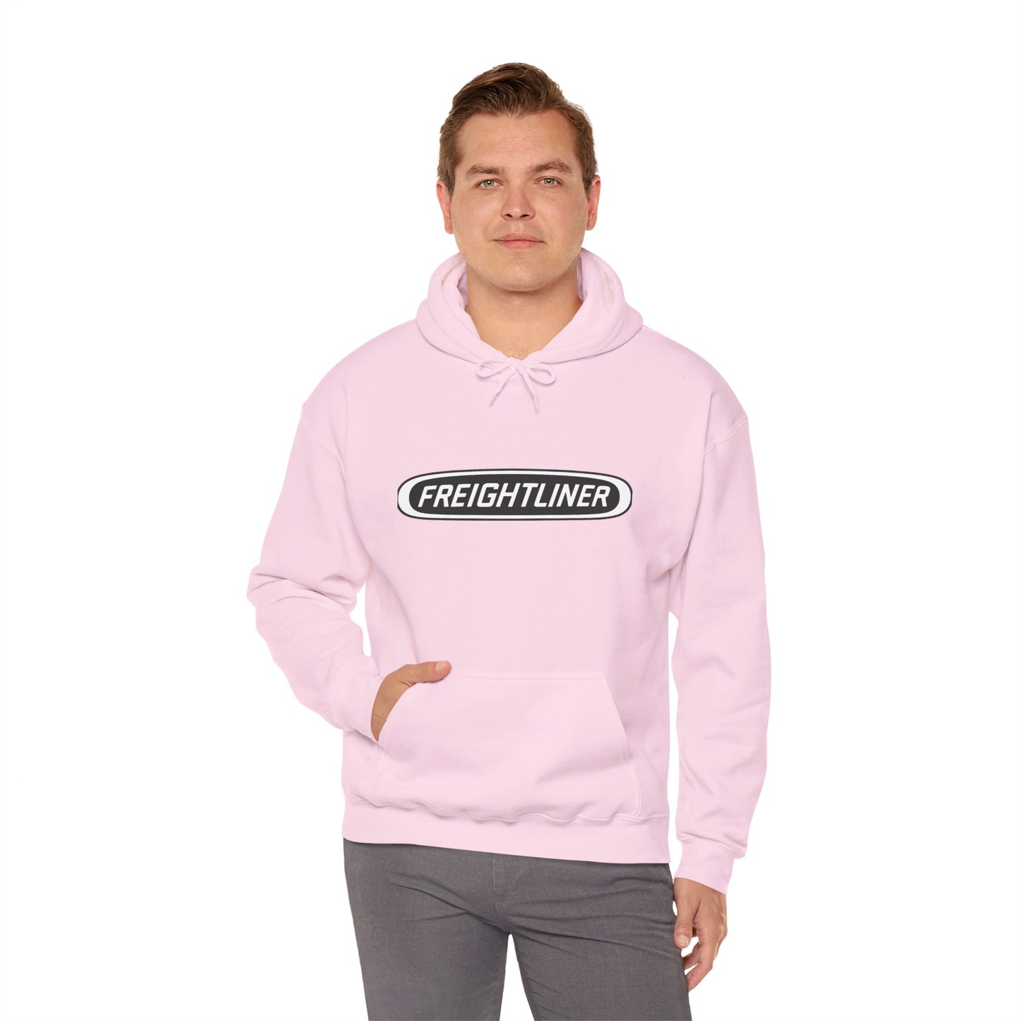 Freightliner Truck Hoodie – Classic Logo & Semi Truck Design