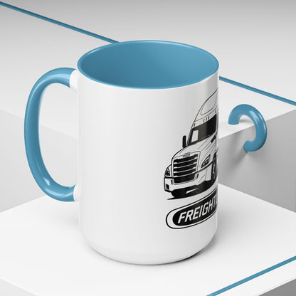 Freightliner Truck Coffee Mug - Accent 11/15oz
