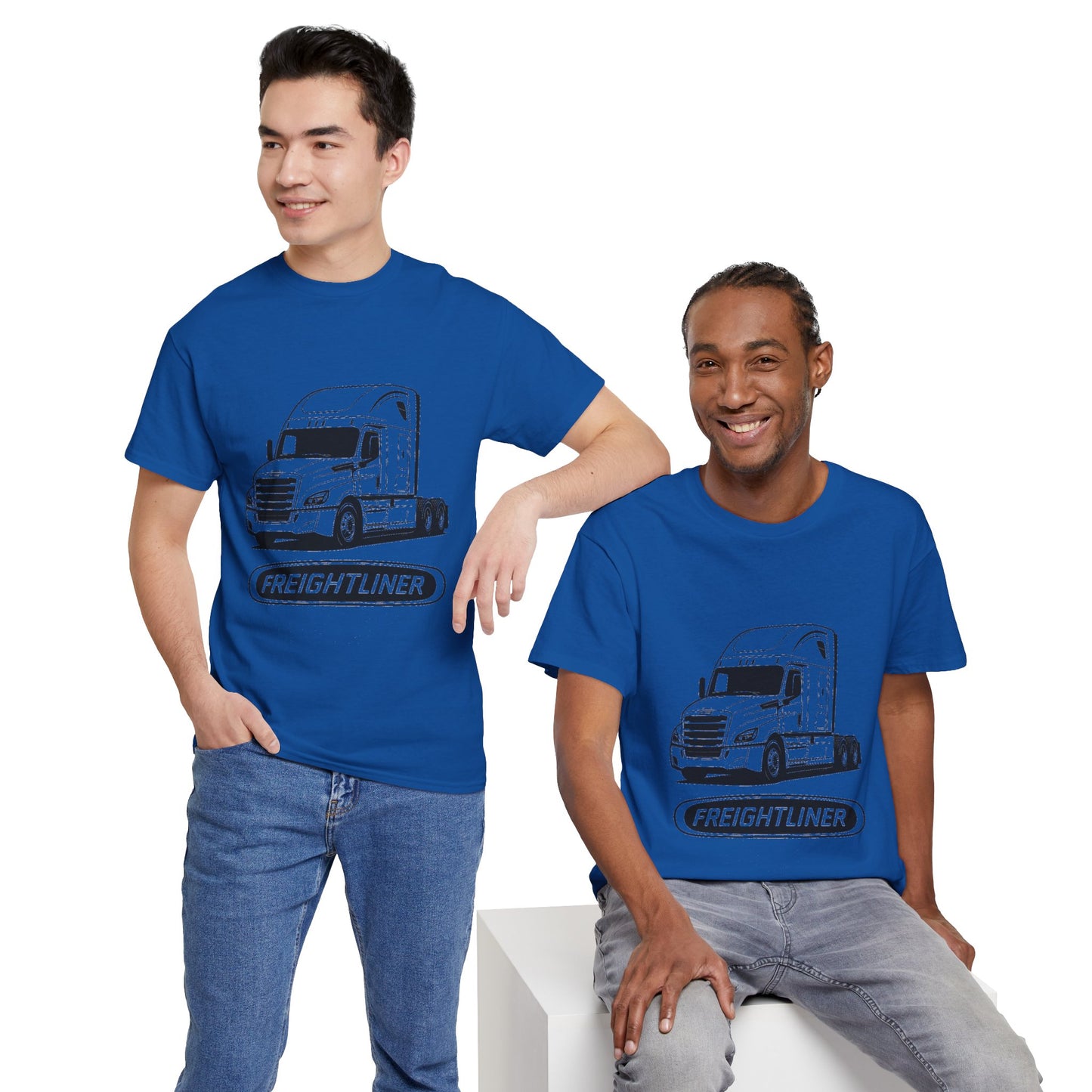 Freightliner Truck Graphic Tee — Semi Truck Driver T‑Shirt