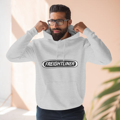 Freightliner Truck Hoodie — Classic Semi-Truck Logo Pullover