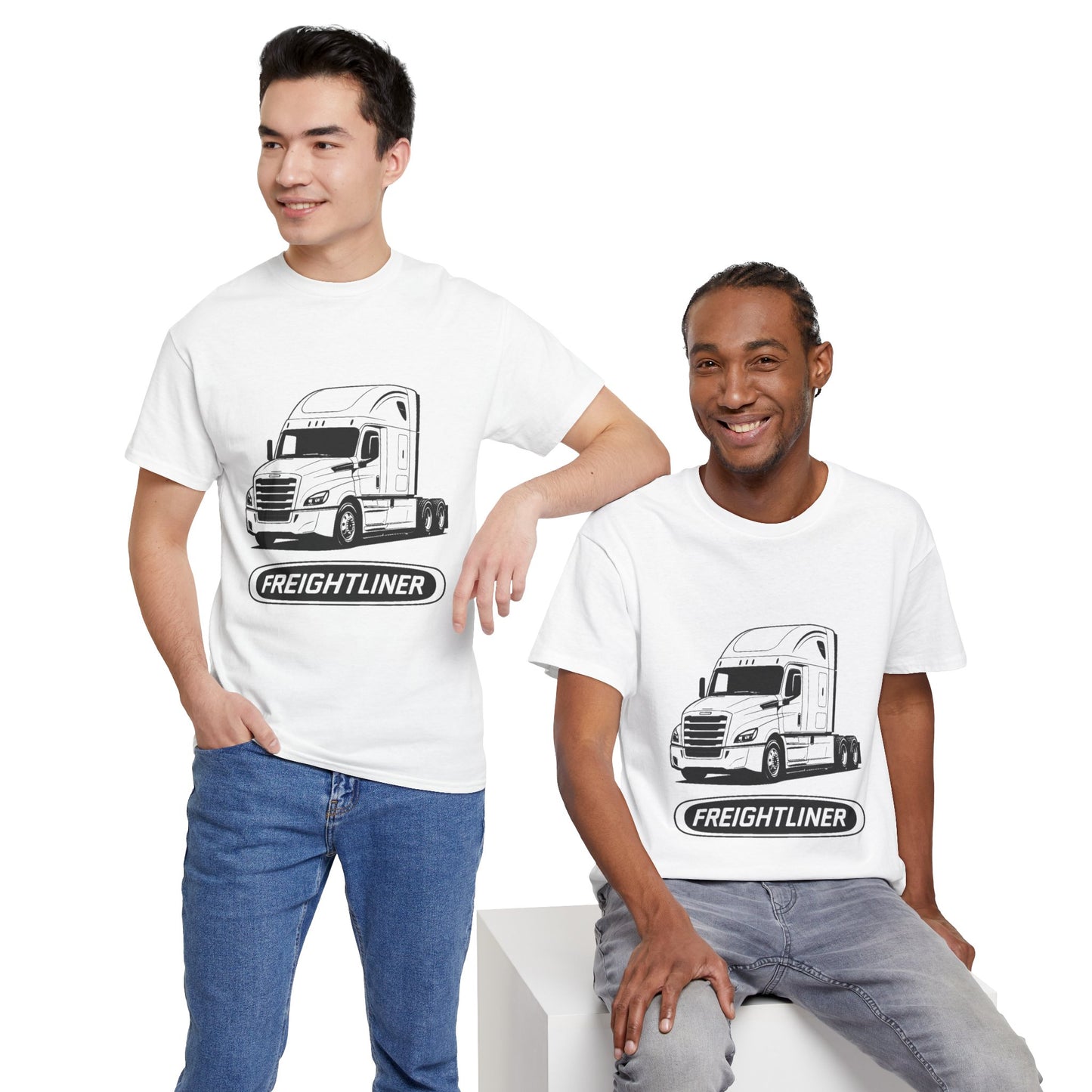 Freightliner Truck Graphic Tee — Semi Truck Driver T‑Shirt
