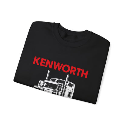 Kenworth Semi Truck Crewneck Sweatshirt — Classic Trucker Graphic