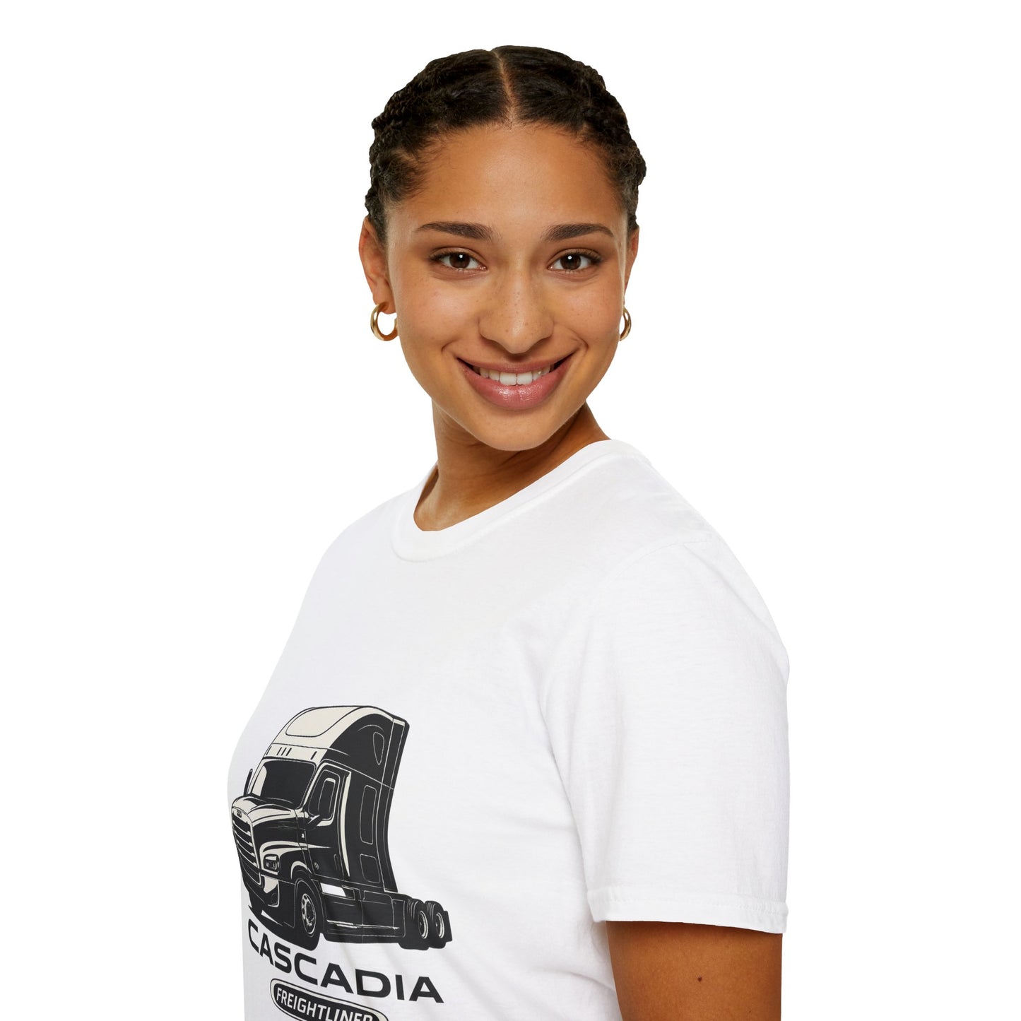 Cascadia Freightliner Truck T-Shirt — Semi Truck Driver Tee