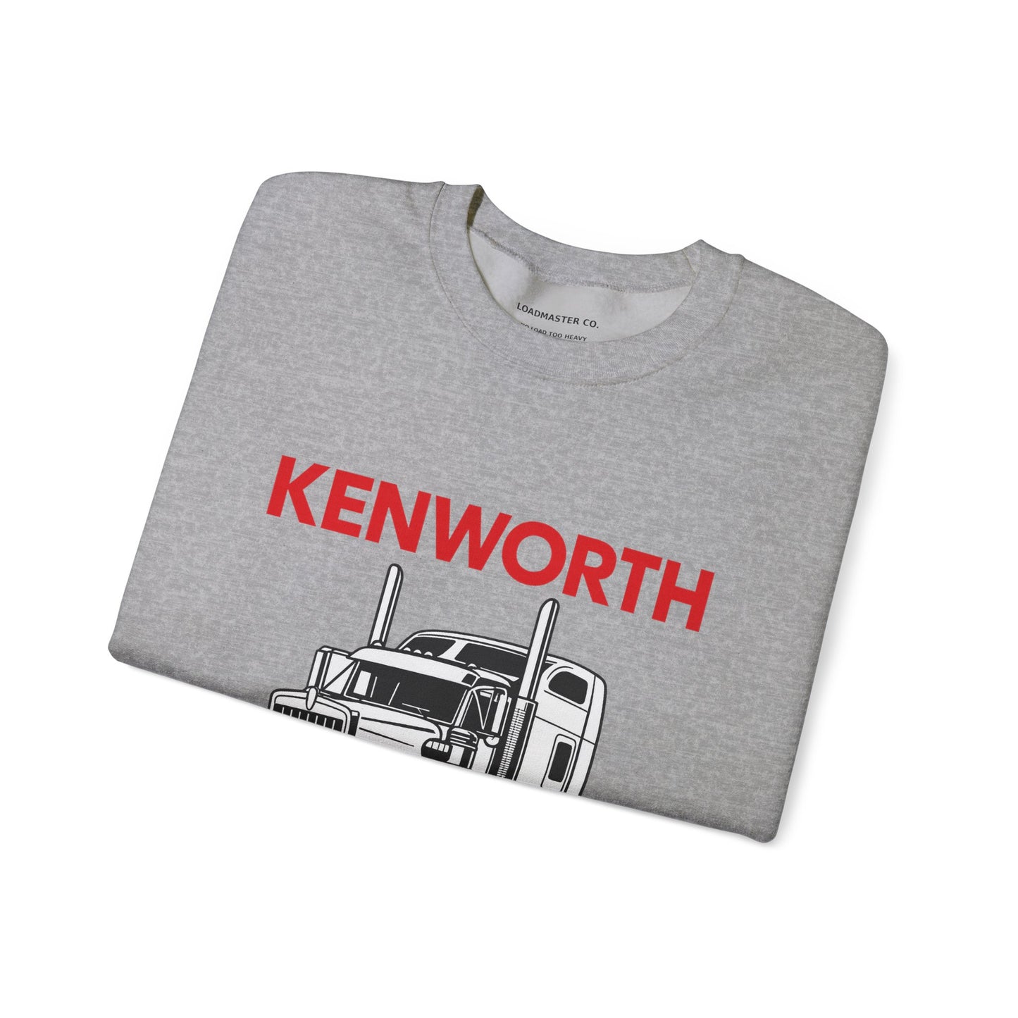 Kenworth Semi Truck Crewneck Sweatshirt — Classic Trucker Graphic
