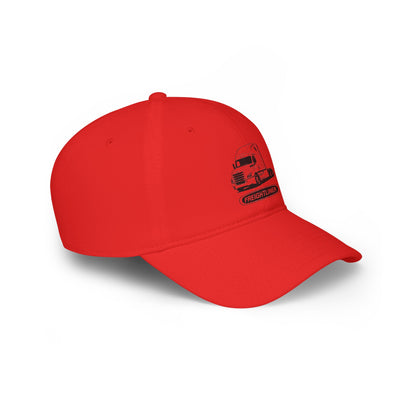 Freightliner Truck Cap — Low Profile Baseball Hat with Semi-Truck Graphic
