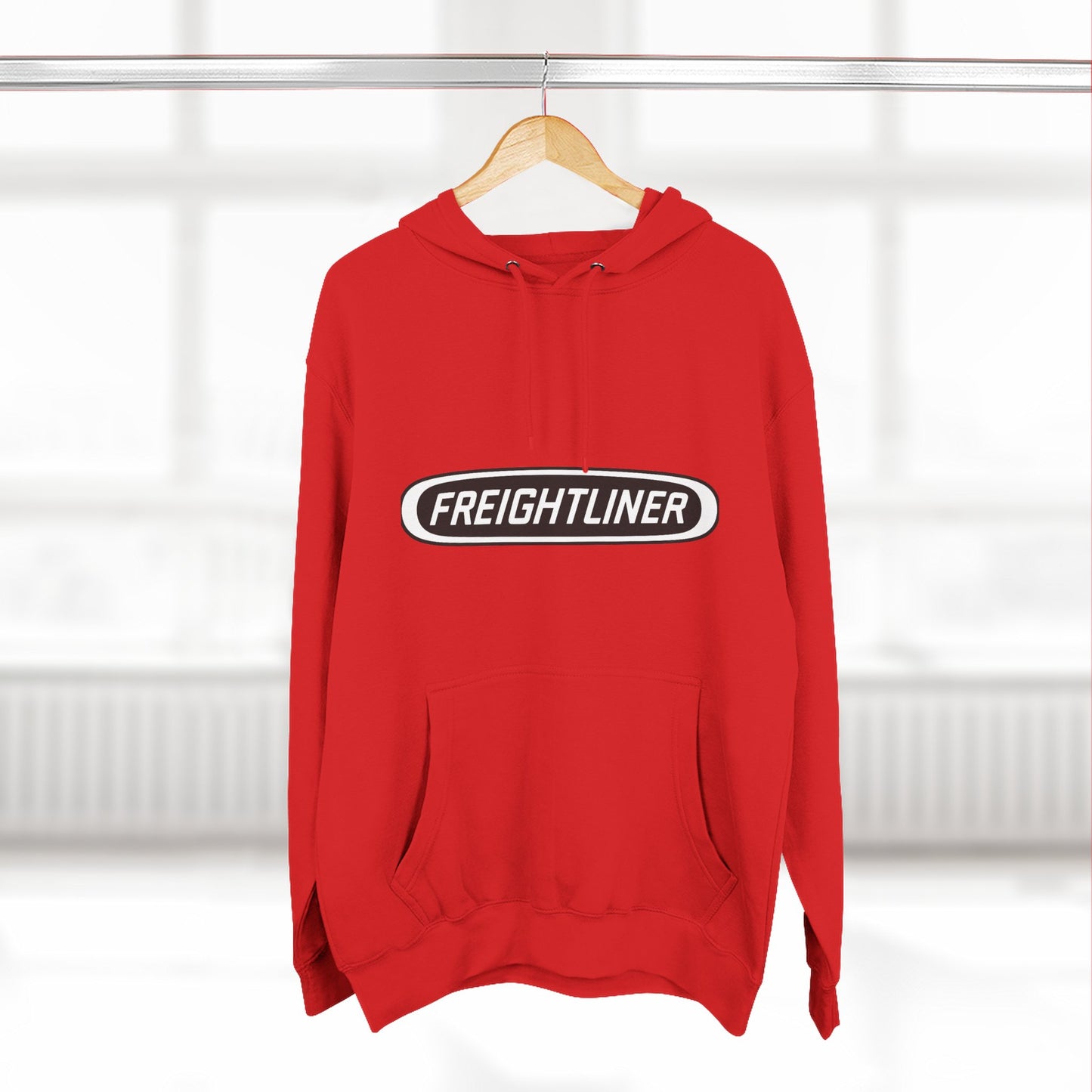 Freightliner Truck Hoodie — Classic Semi-Truck Logo Pullover