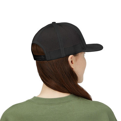 Midnight Freight Co. Trucker Cap — Vintage Patch Mesh Snapback Hat