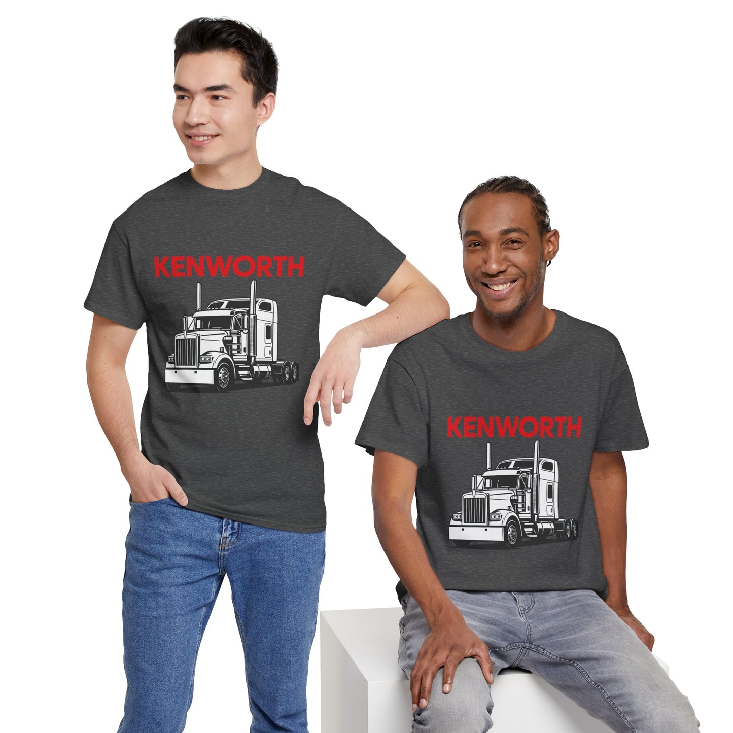 Kenworth Semi Truck Tee — Trucker Graphic T-Shirt