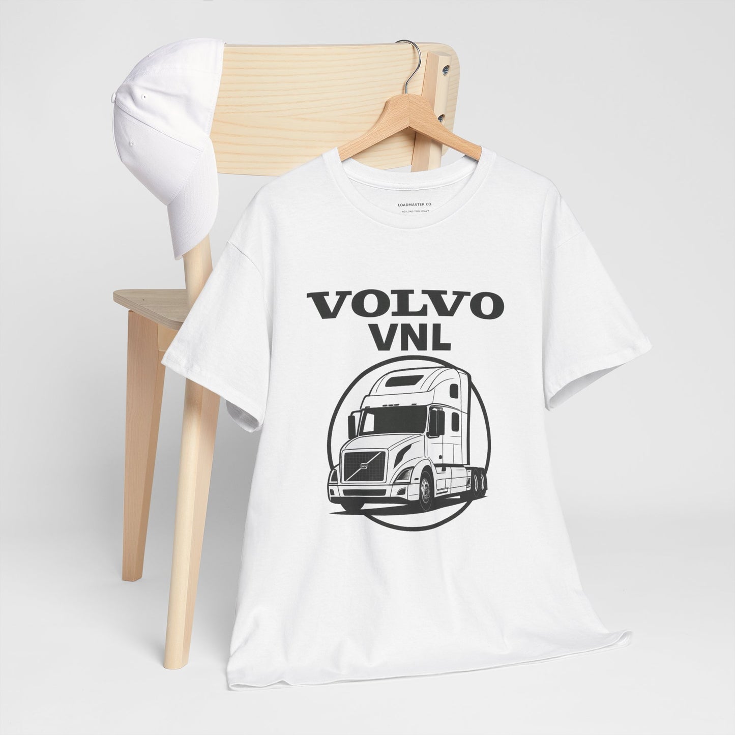 Volvo VNL Semi Truck T-Shirt — Trucker Cab Graphic Tee