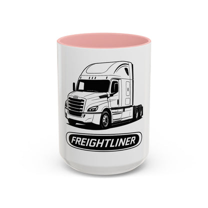Freightliner Truck Coffee Mug - Accent 11/15oz