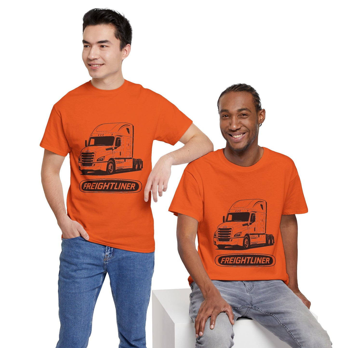 Freightliner Truck Graphic Tee — Semi Truck Driver T‑Shirt