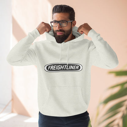Freightliner Truck Hoodie — Classic Semi-Truck Logo Pullover