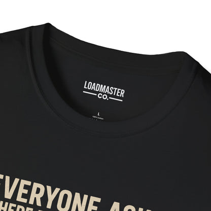 Truck Driver Shirt — "Everyone Asks Where The Money Went, But Nobody Asks Where The Youth Went" Vintage Semi Truck Tee