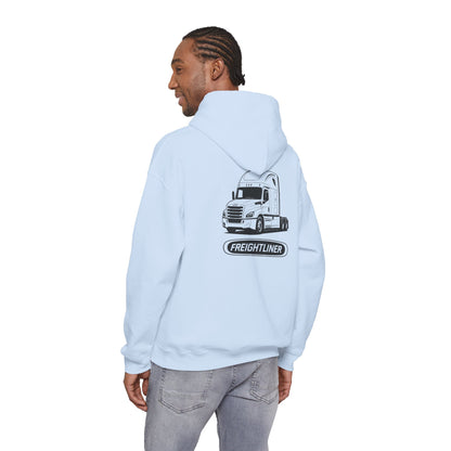 Freightliner Truck Hoodie – Classic Logo & Semi Truck Design