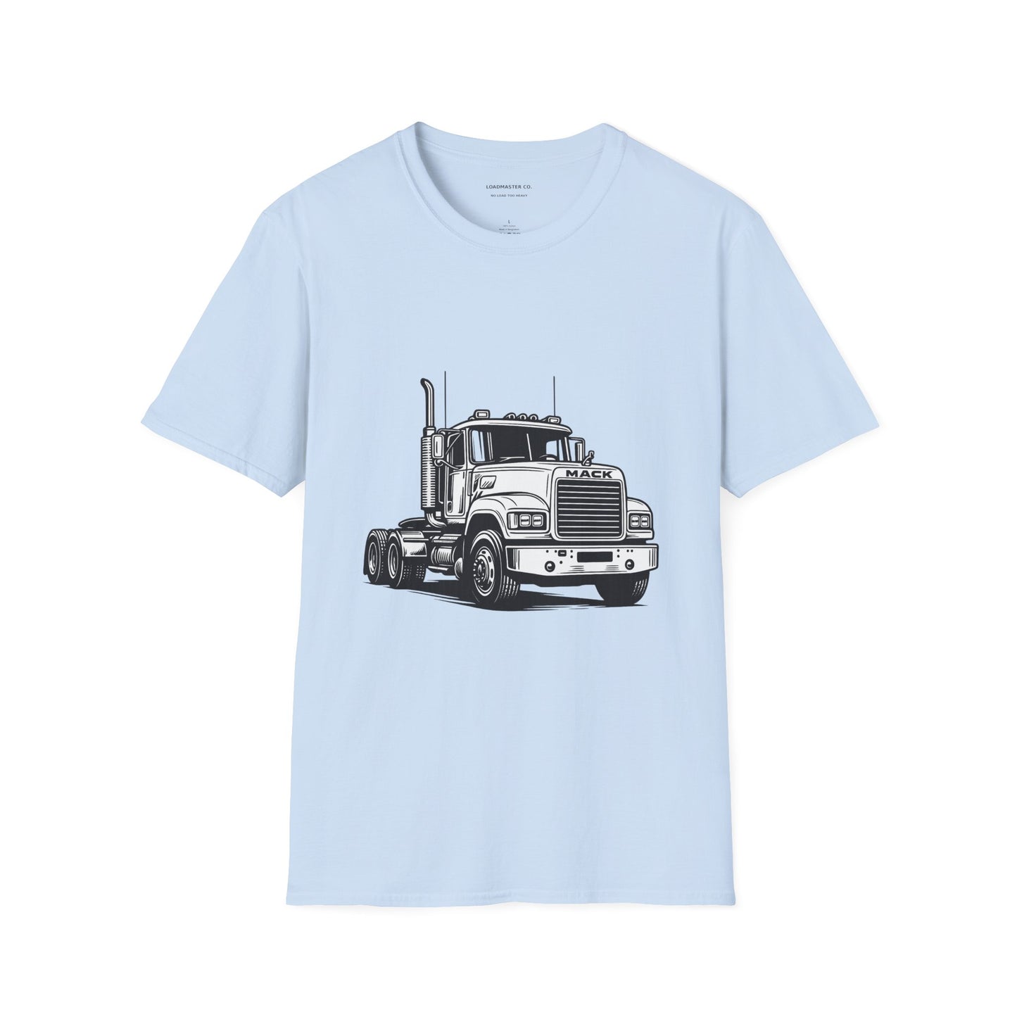 Semi Truck Graphic T-Shirt – Vintage Big Rig Tee for Truckers & Enthusiasts
