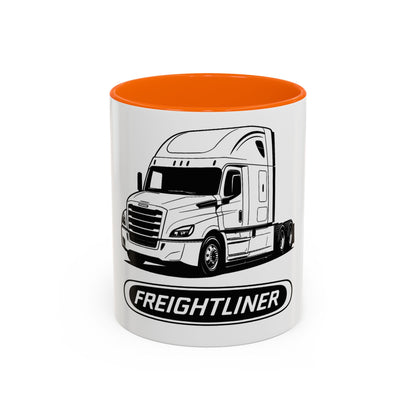 Freightliner Truck Coffee Mug - Accent 11/15oz