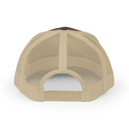 Midnight Freight Co. Trucker Cap — Vintage Patch Mesh Snapback Hat