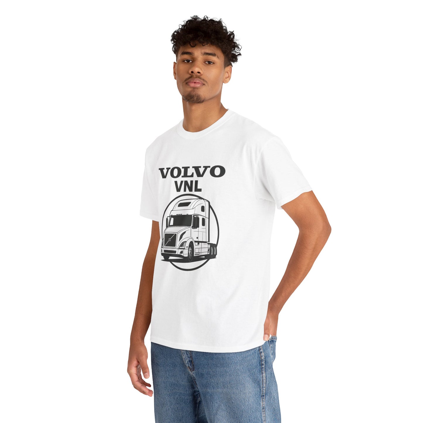 Volvo VNL Semi Truck T-Shirt — Trucker Cab Graphic Tee
