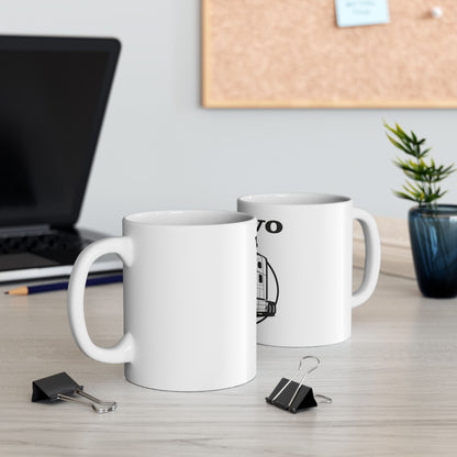 Volvo VNL Truck Ceramic Mug – Semi Truck Driver Coffee Cup (11oz & 15oz)