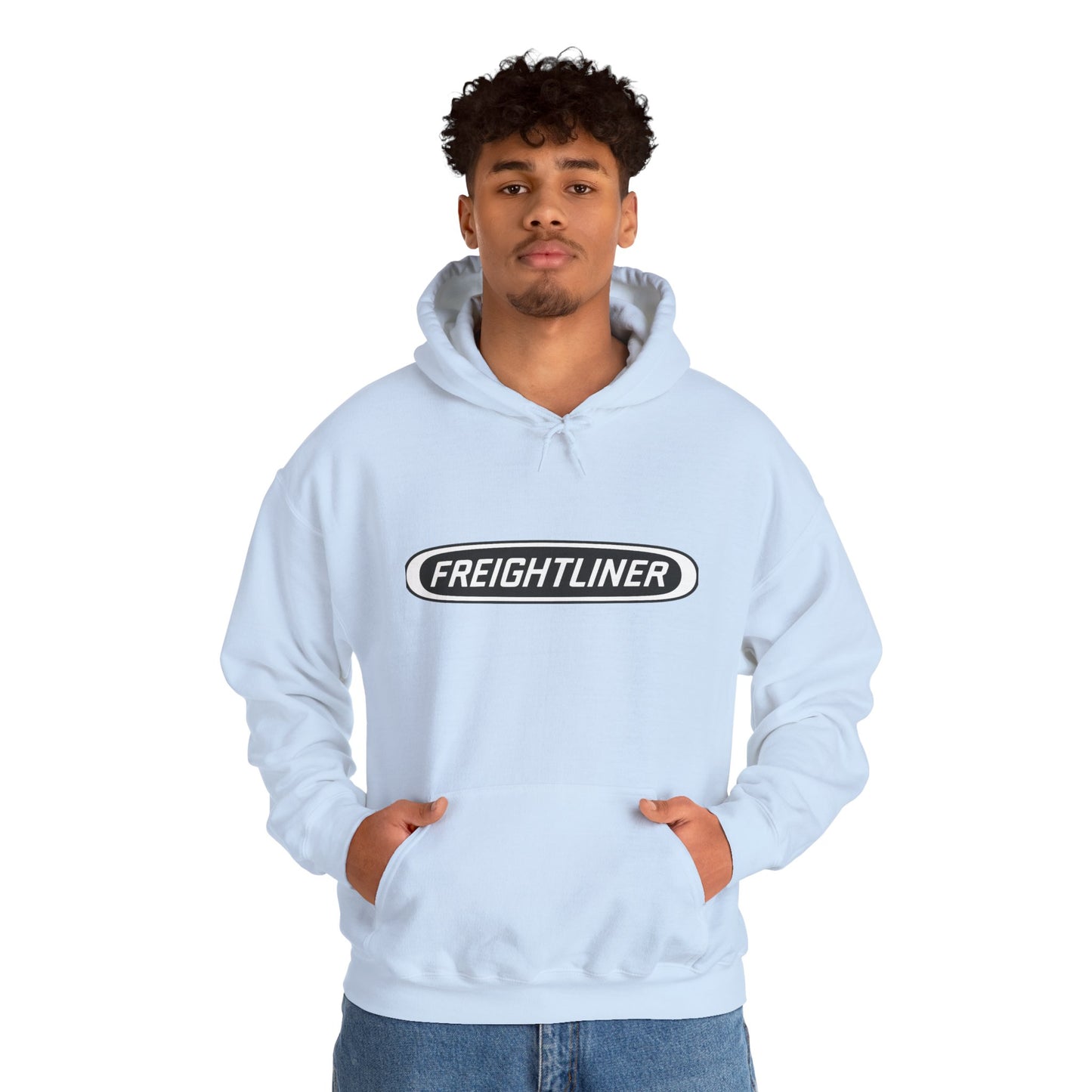 Freightliner Truck Hoodie – Classic Logo & Semi Truck Design