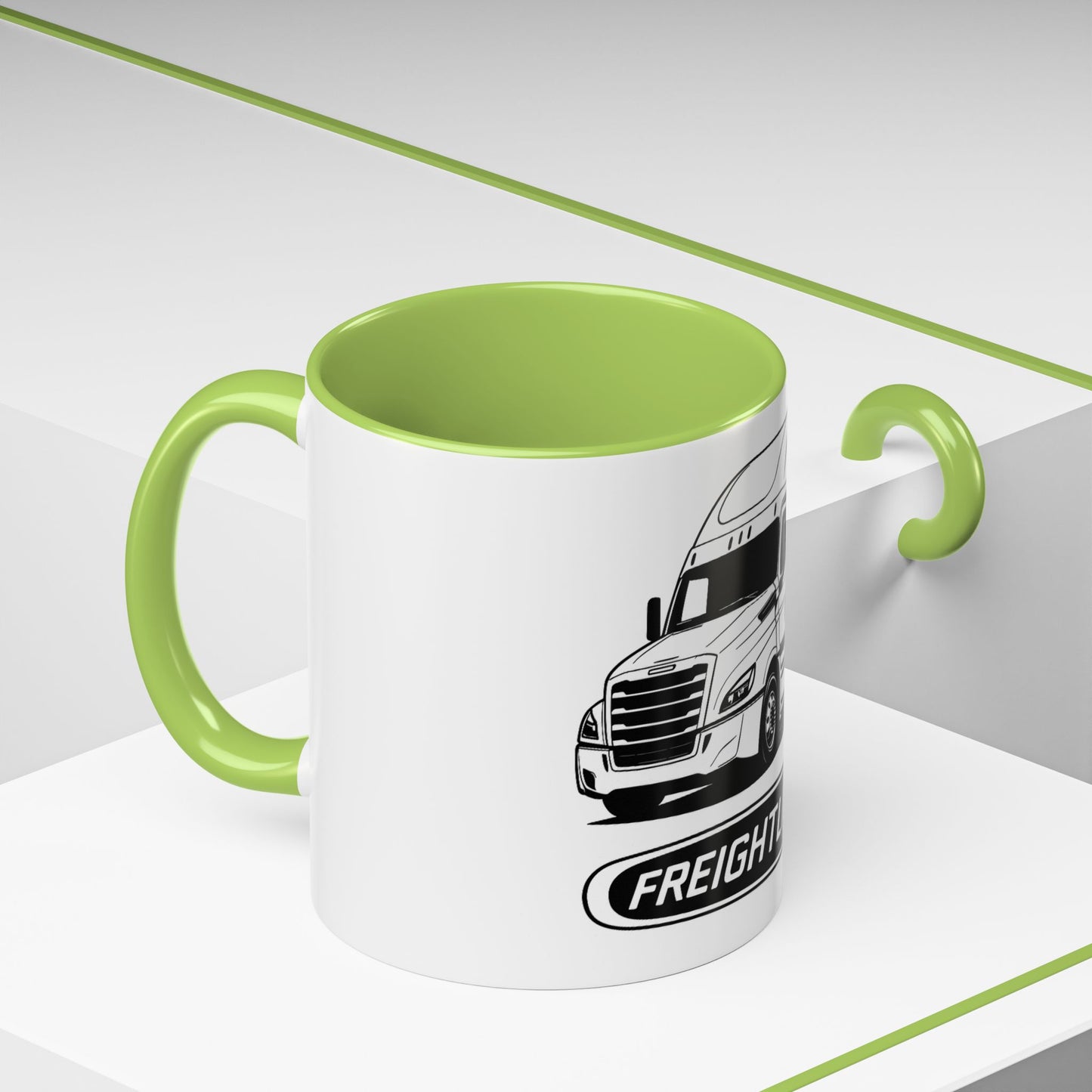 Freightliner Truck Coffee Mug - Accent 11/15oz