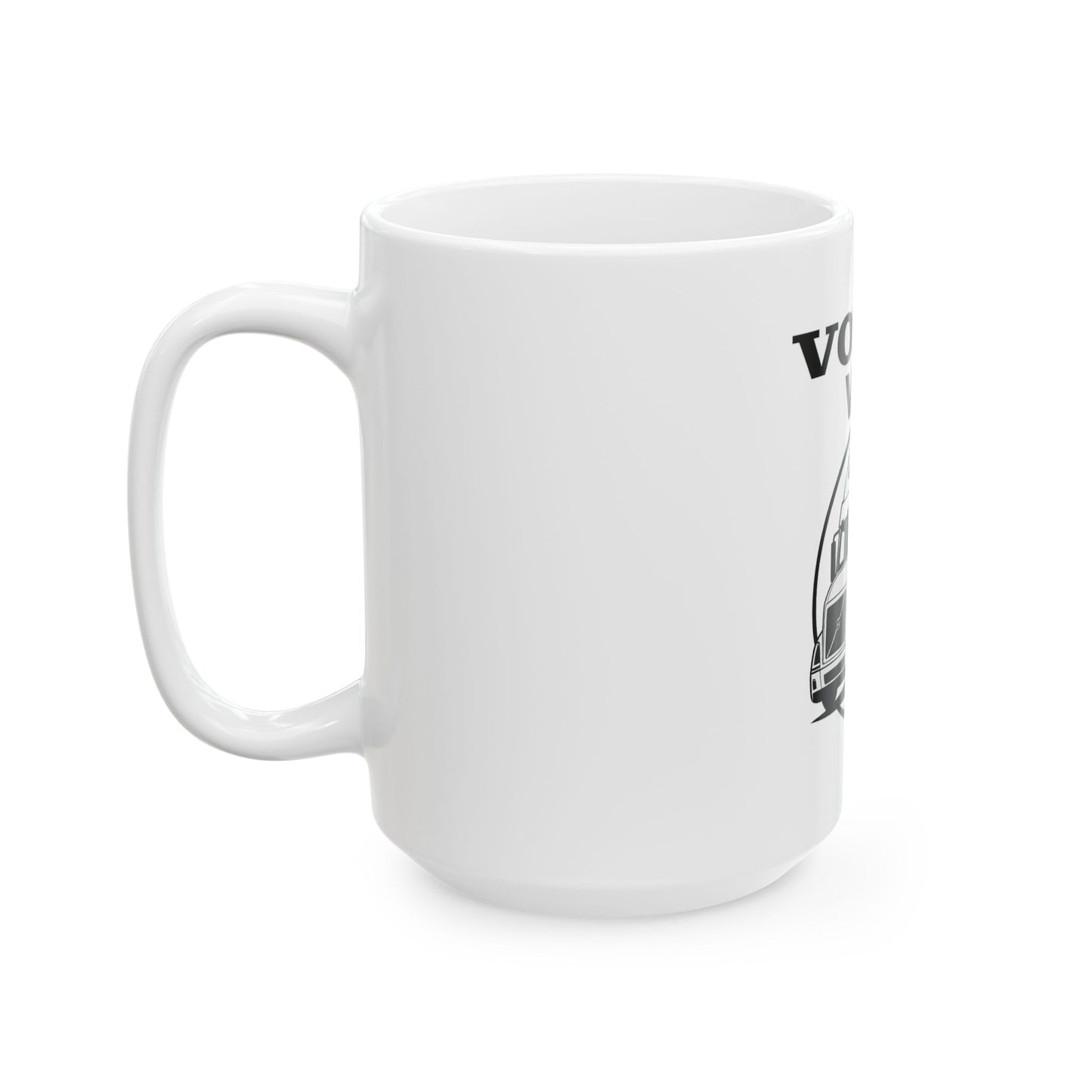 Volvo VNL Truck Ceramic Mug – Semi Truck Driver Coffee Cup (11oz & 15oz)