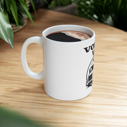 Volvo VNL Truck Ceramic Mug – Semi Truck Driver Coffee Cup (11oz & 15oz)