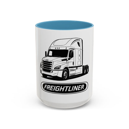 Freightliner Truck Coffee Mug - Accent 11/15oz