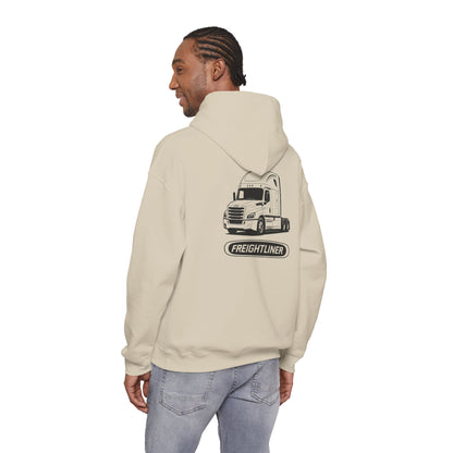 Freightliner Truck Hoodie – Classic Logo & Semi Truck Design