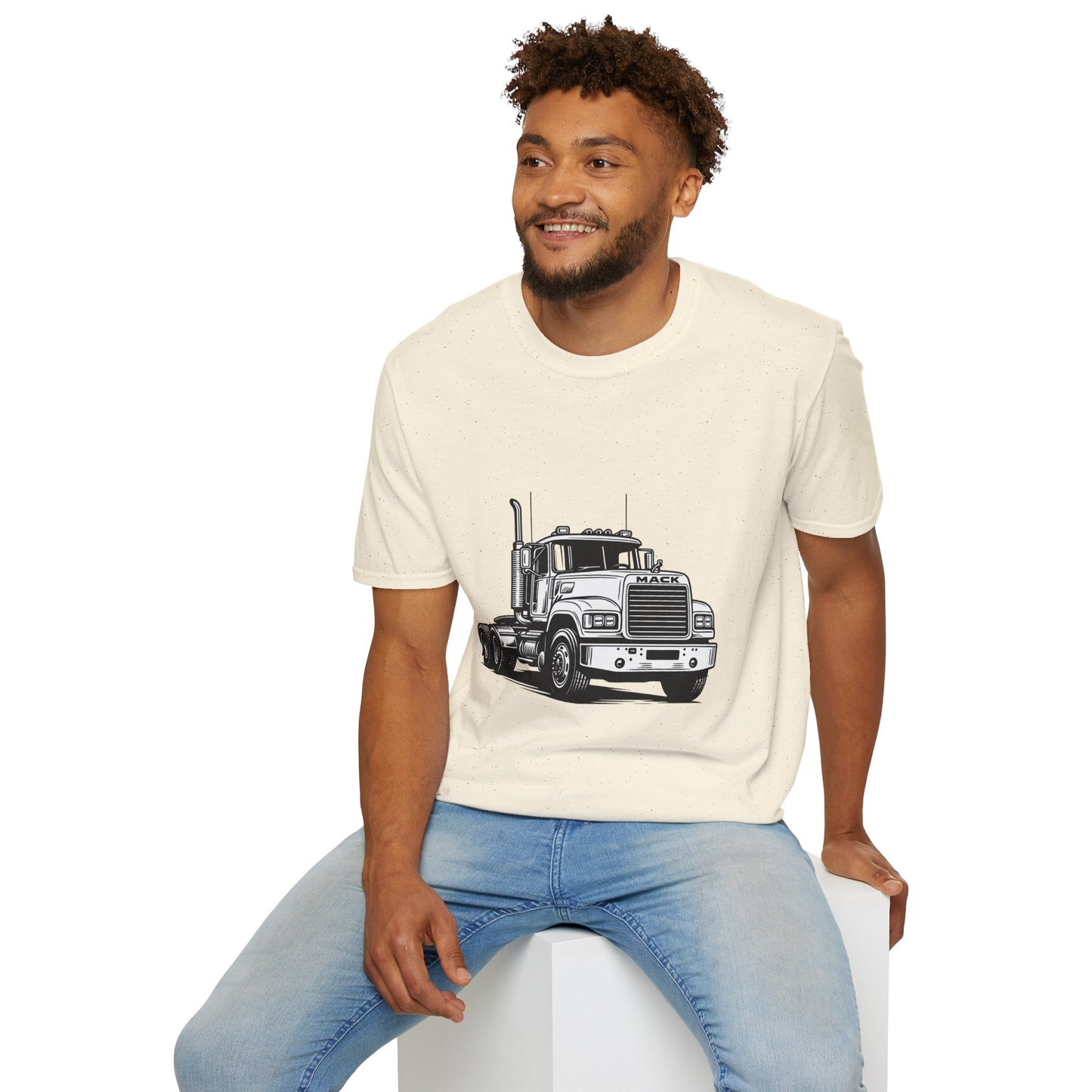 Semi Truck Graphic T-Shirt – Vintage Big Rig Tee for Truckers & Enthusiasts