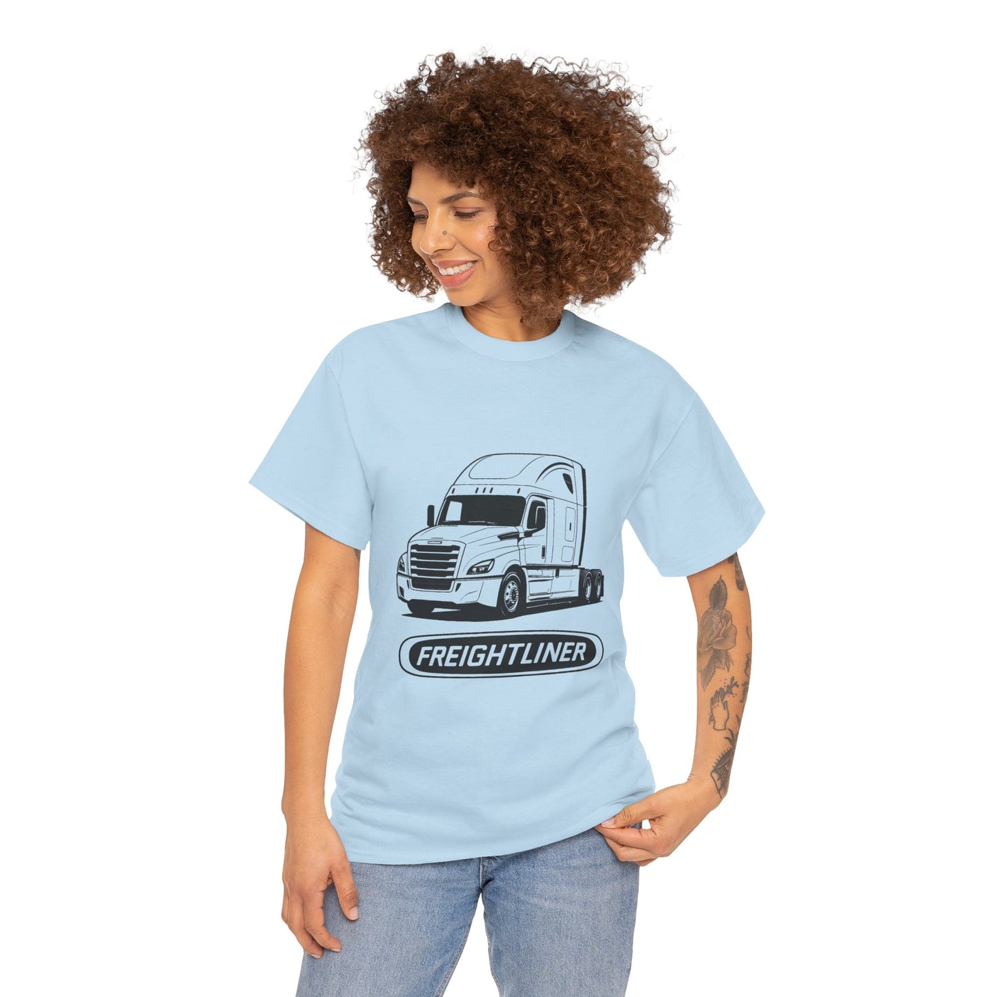 Freightliner Truck Graphic Tee — Semi Truck Driver T‑Shirt
