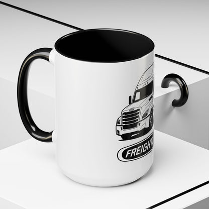 Freightliner Truck Coffee Mug - Accent 11/15oz