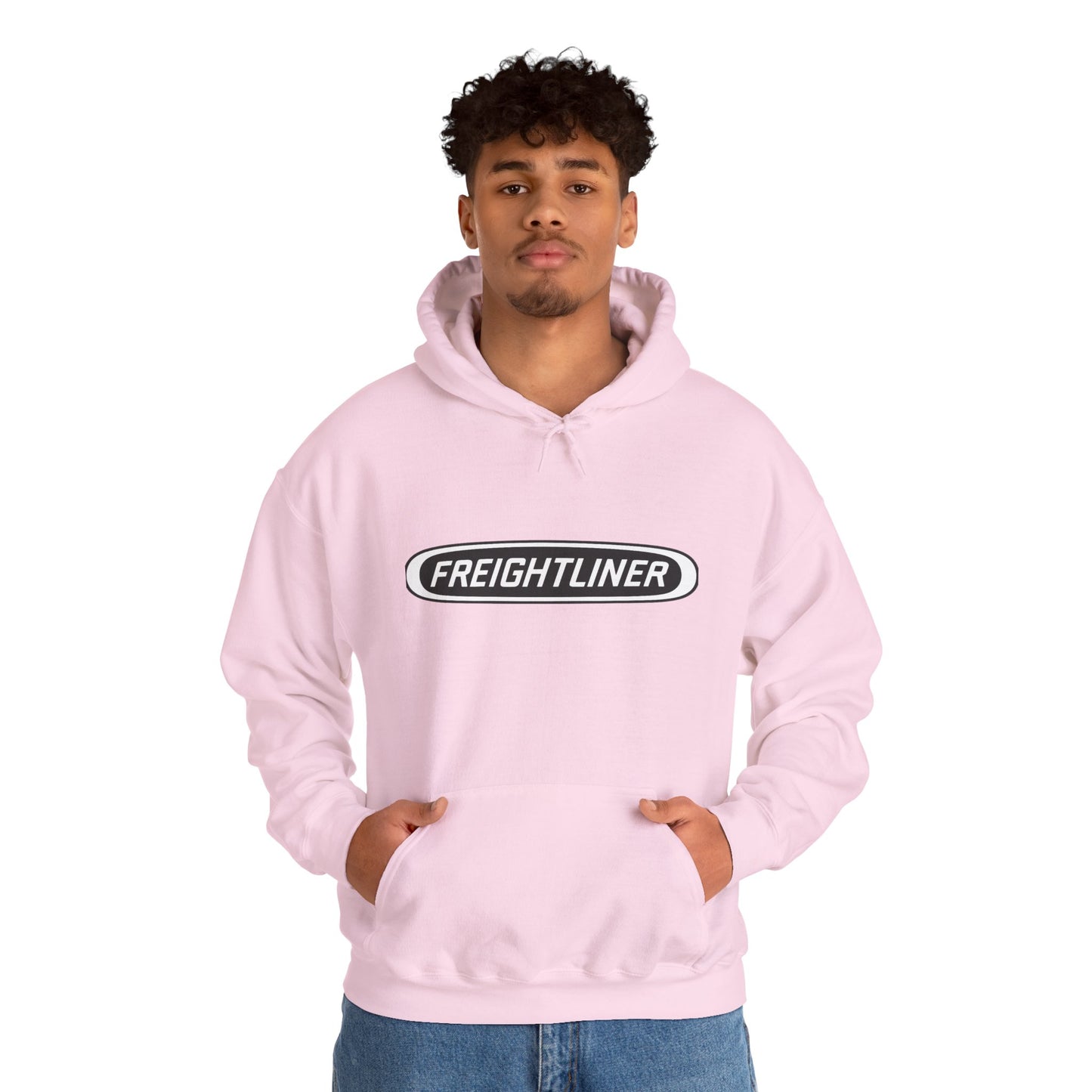 Freightliner Truck Hoodie – Classic Logo & Semi Truck Design