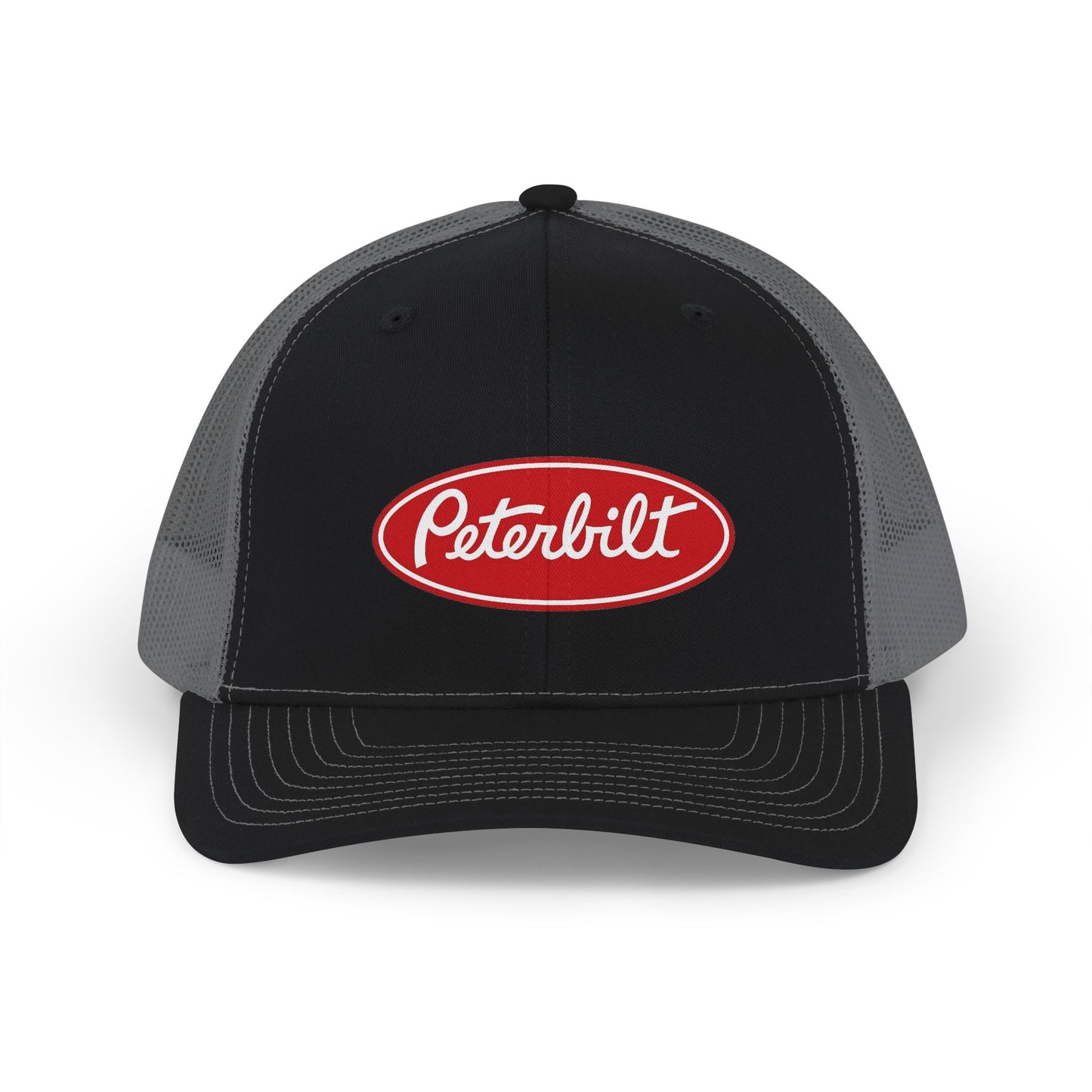 Peterbilt Trucker Cap - Embroidered Logo Snapback Hat